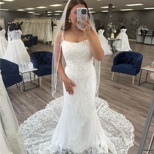 Essense of Australia Wedding Dress D4279